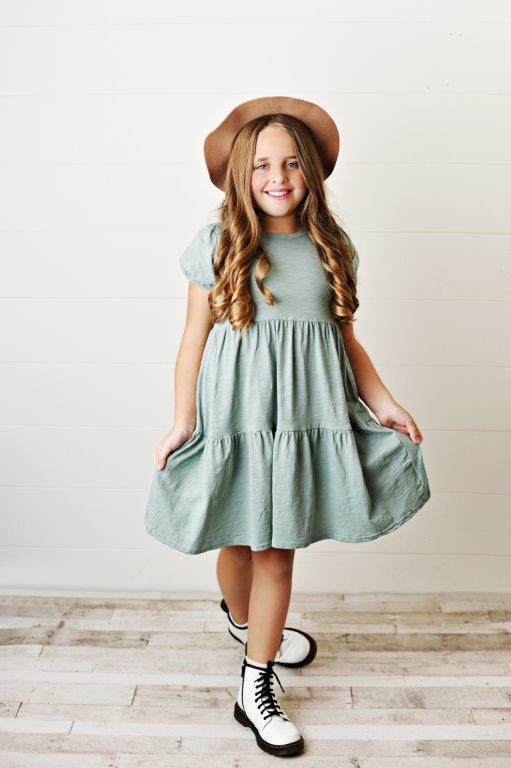Girls' Tiered Dresses | Presley Couture Girls' Tiered Dresses | Presley Couture