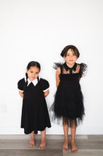 Load image into Gallery viewer, Black Raven Dance Dress