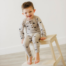 Load image into Gallery viewer, Softest 2 Piece Set - Black Triangles