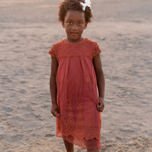 Load image into Gallery viewer, Lace Dress - Terracotta