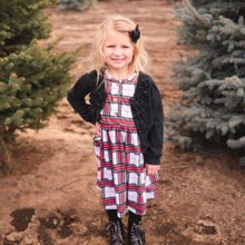 Load image into Gallery viewer, Button Twirl Dress - Plaid