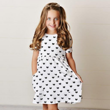 Load image into Gallery viewer, Cool Cat Twirl Dress