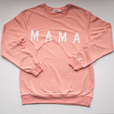 Mama Sweatshirt - Peach