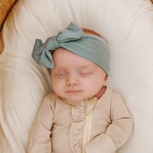 Load image into Gallery viewer, Bow Headband - Turquoise