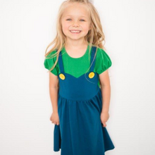 Load image into Gallery viewer, Green Super Bro Dress