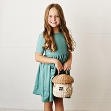 Load image into Gallery viewer, Turquoise Twirl Dress