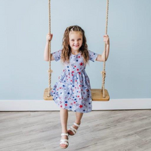 Load image into Gallery viewer, Vintage Stars Twirl Dress