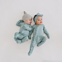Load image into Gallery viewer, 2 Way Zip Romper - Turquoise