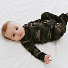 Load image into Gallery viewer, 2 Way Zip Romper - Camo