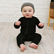 Load image into Gallery viewer, 2 Way Zip Romper - Black