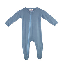 Load image into Gallery viewer, 2 Way Zip Romper - Ocean Blue