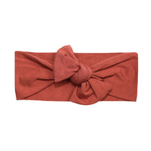 Load image into Gallery viewer, Bow Headband - Brick