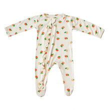 Load image into Gallery viewer, Ruffle 2 Way Zip Romper - Peaches & Cream