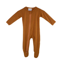 Load image into Gallery viewer, 2 Way Zip Romper - Cognac