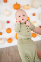Load image into Gallery viewer, Knotted Baby Gown - Sage