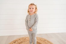 Load image into Gallery viewer, Softest 2 Piece Set - Ribbed Gray