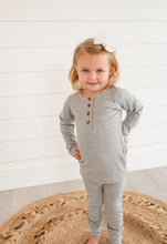 Load image into Gallery viewer, Softest 2 Piece Set - Ribbed Gray