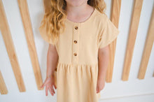 Load image into Gallery viewer, Button Twirl Dress - Linen