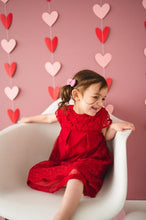 Load image into Gallery viewer, Lace Dress - Ruby Red