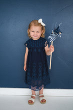 Load image into Gallery viewer, Lace Dress - Navy Blue