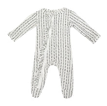 Load image into Gallery viewer, Ruffle 2 Way Zip Romper - Polka Dot