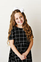 Load image into Gallery viewer, Window Pane Twirl Dress