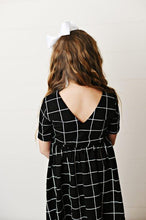 Load image into Gallery viewer, Window Pane Twirl Dress