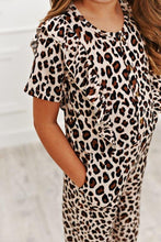 Load image into Gallery viewer, Ruffle Pocket Jumpsuit - Leopard