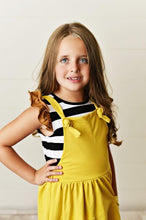Load image into Gallery viewer, Softest Pinafore - Goldenrod (Final Sale*)