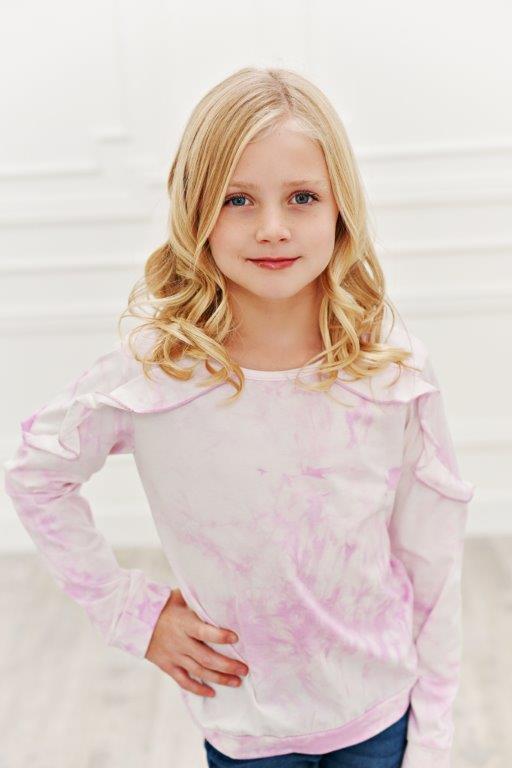 トップス soor ploom /Tie Tee, BerryStitchPrint 2y soor ploom /Tie Tee, BerryStitchPrint 2y