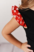 Load image into Gallery viewer, Flutter Sleeve Tee - Polka Dot