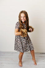 Load image into Gallery viewer, Leopard Twirl Dress
