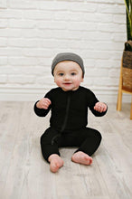 Load image into Gallery viewer, 2 Way Zip Romper - Black
