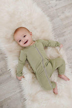 Load image into Gallery viewer, 2 Way Zip Romper - Sage