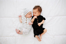 Load image into Gallery viewer, Ribbed Black - Kids Lounge Set