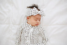 Load image into Gallery viewer, Ruffle 2 Way Zip Romper - Polka Dot