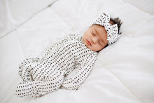 Load image into Gallery viewer, Ruffle 2 Way Zip Romper - Polka Dot