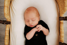 Load image into Gallery viewer, Ribbed Black - Kids Lounge Set