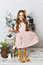 Load image into Gallery viewer, Rose Gold Twirl Dress