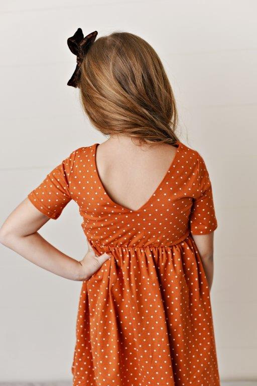 Rust polka hot sale dot