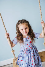 Load image into Gallery viewer, Vintage Stars Twirl Dress