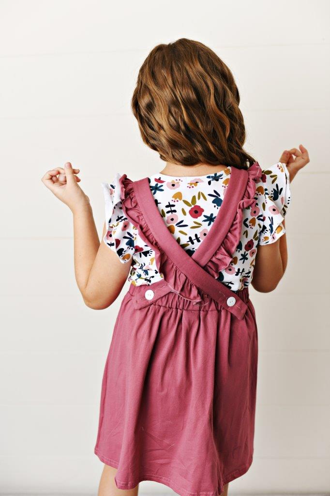 Good Sadie Then Ty Lace Pinafore Dress 6/7Y