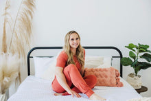 Load image into Gallery viewer, Coral - Women's Short Sleeve Lounge Set