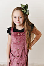 Load image into Gallery viewer, Corduroy Jumper - Mauve (Final Sale*)