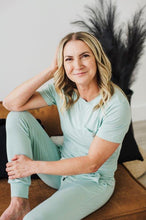 Load image into Gallery viewer, Turquoise - Women's Short Sleeve Lounge Set