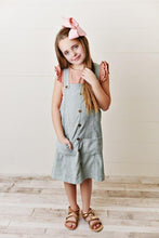 Load image into Gallery viewer, Corduroy Jumper - Chambray (Final Sale*)