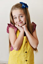 Load image into Gallery viewer, Yellow Corduroy Dress (Final Sale*)