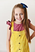 Load image into Gallery viewer, Yellow Corduroy Dress (Final Sale*)