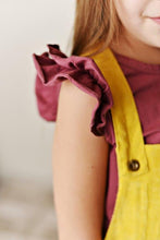 Load image into Gallery viewer, Yellow Corduroy Dress (Final Sale*)