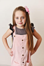 Load image into Gallery viewer, Corduroy Jumper - Blush (Final Sale*)